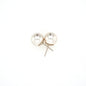 Crystal Pearl Stud Earrings (6 Colours)