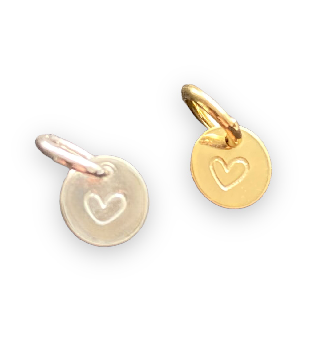 Small Single Heart Charms