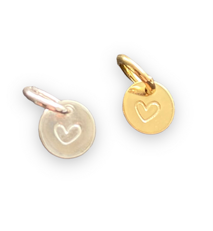 Small Single Heart Charms