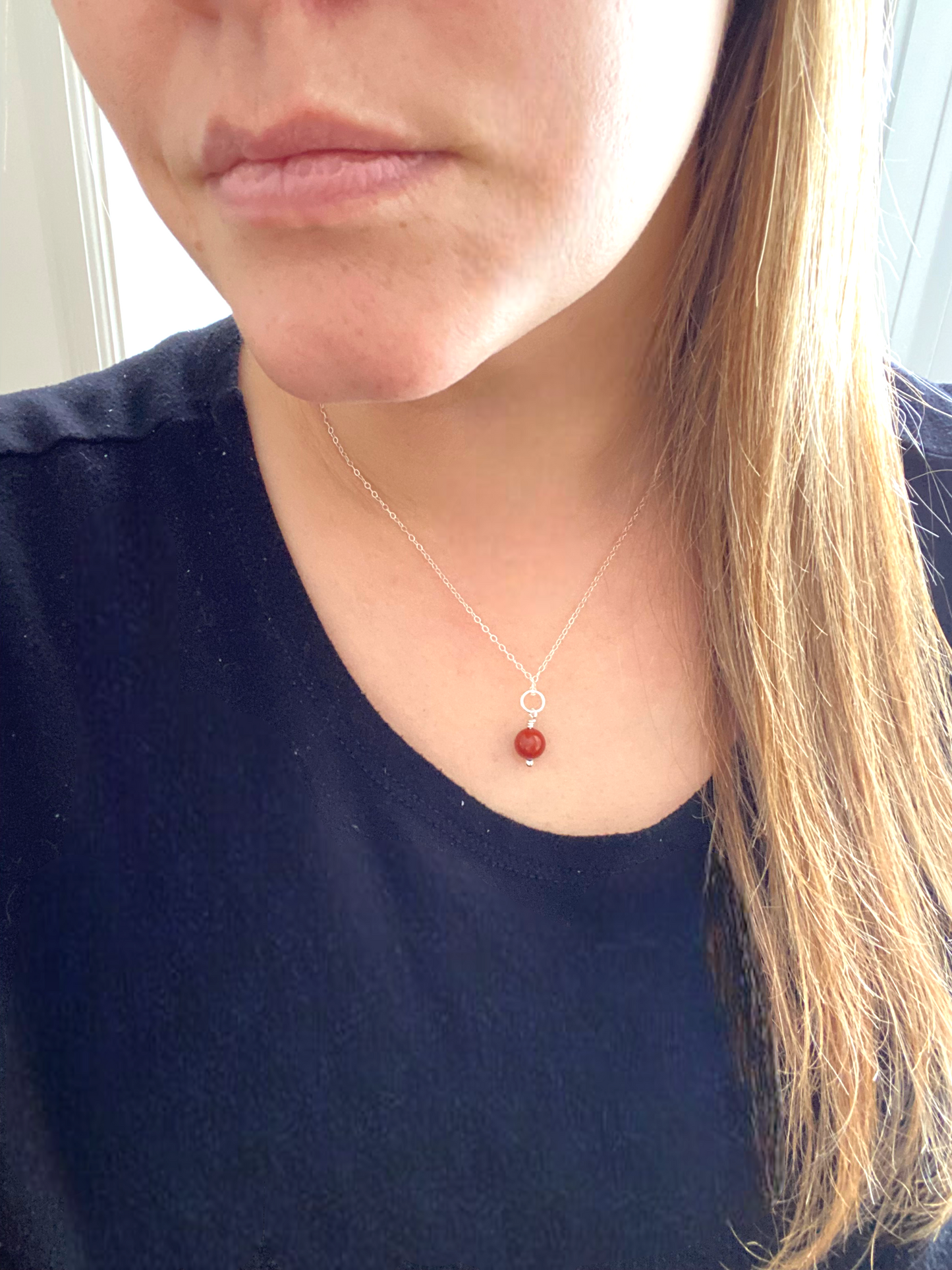 Red Jade Pendant